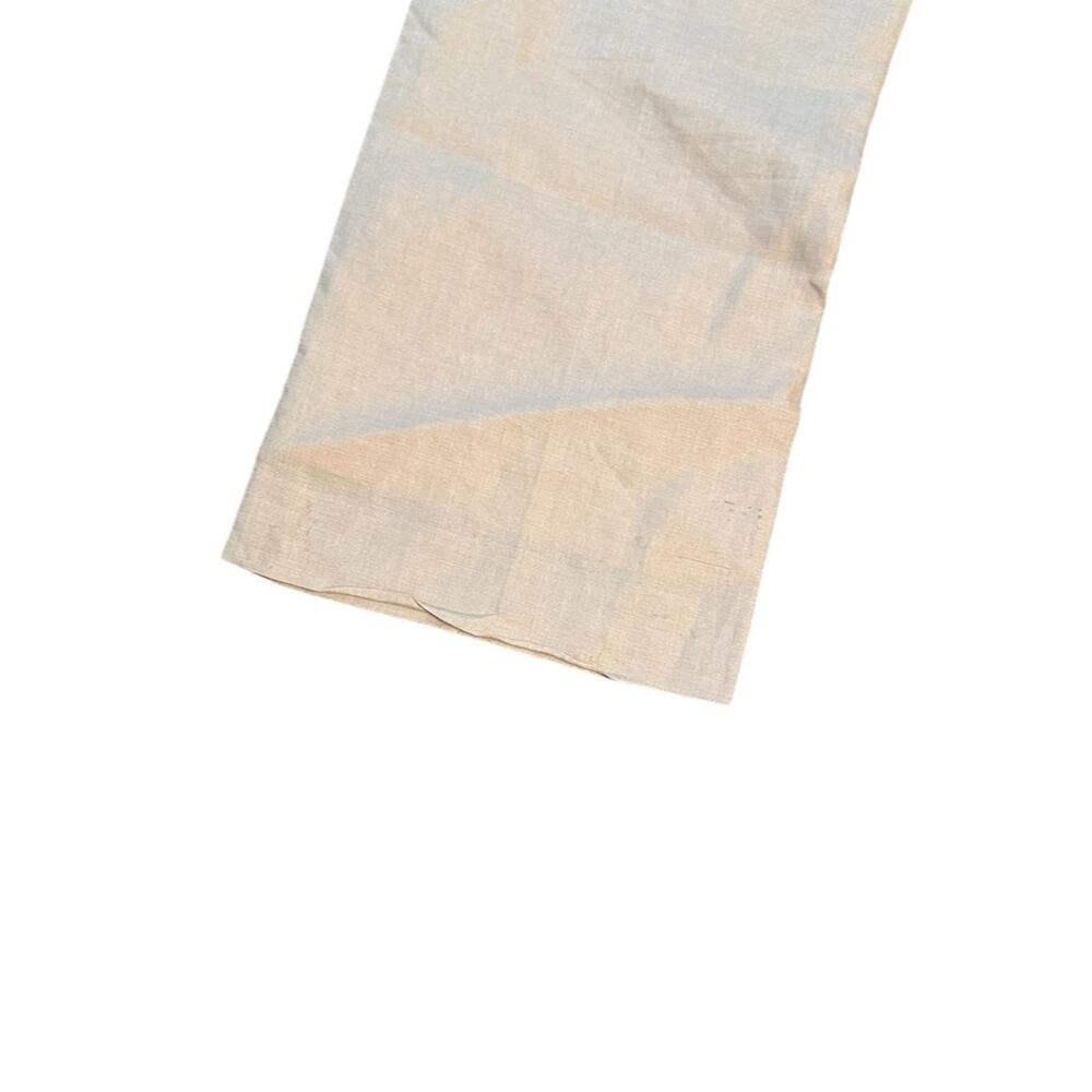 Brooks Brothers Beige Caroline Fit Wide leg Linen Pants EUC - Picture 8 of 12